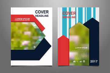  Abstract presentation book cover templates