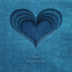 jeans heart , happy valentine's day - abstract romantic background ( valentine )