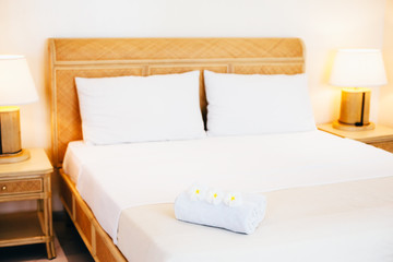 Hotel bedroom details