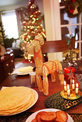 Swedish Pancakes at Christmas