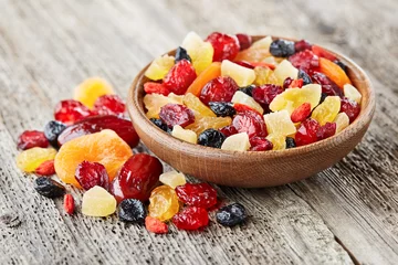 Fototapeten  Dried fruits and berries © Dionisvera
