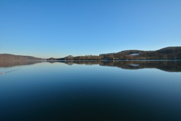 Blick über den winterlichen Baldeneysee 3