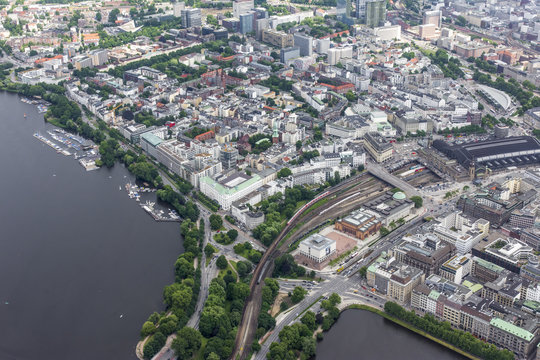Hamburg - Germany from above