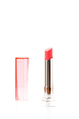 Lipstick isolated on white.