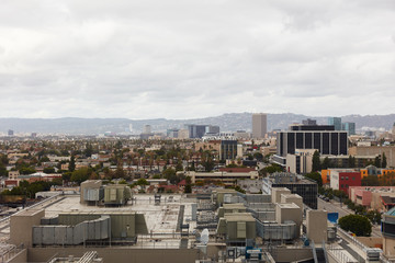 Fototapeta premium Buildings in downtown Los Angeles