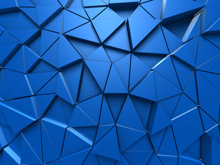 Abstract Triangle Chaotic Pattern Background