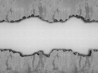 Cracked concrete texture wall background