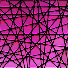 abstract vector stained-glass mosaic background