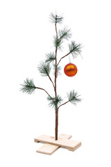 Small Sparse Christmas Tree