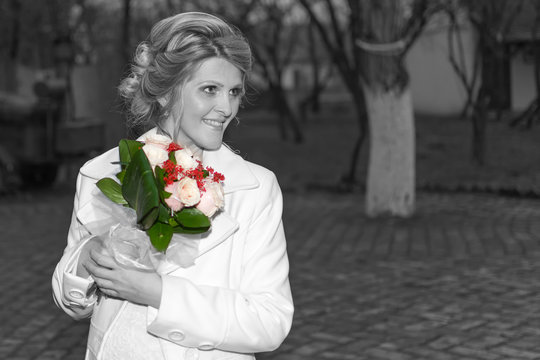Expecting bride