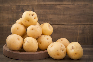 Yellow potato (Solanum phureja)
