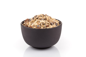 Healthy oat granola muesli cereals