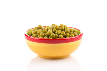 Marinated green peas