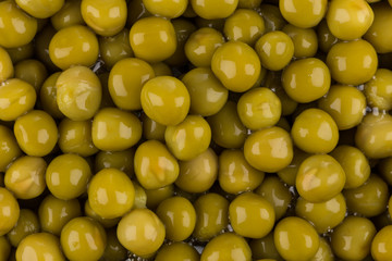 Marinated green peas