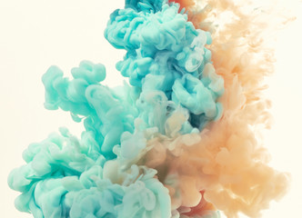 Splash of paint. Abstract background