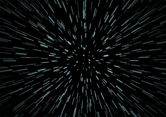 Hyperspace speed travel background