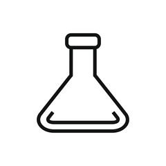 test tube icon illustration