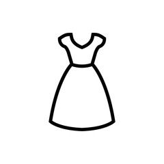 dress icon illustration