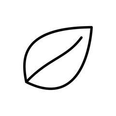 leaf icon illustration