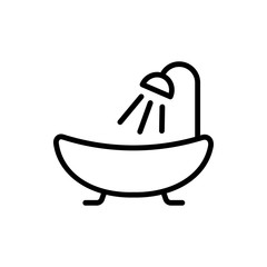 shower icon illustration