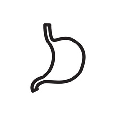 stomach icon illustration