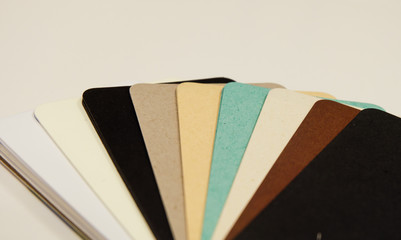 Образцы бумаги для корпоративного стиля