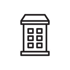 building icon illustration