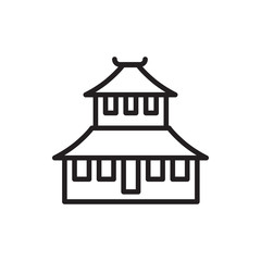 temple icon illustration