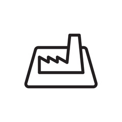 factory icon illustration