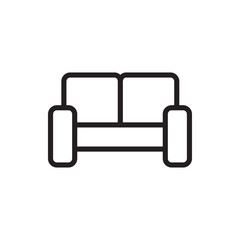 sofa icon illustration