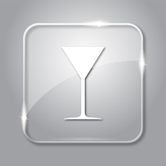 Martini glass icon
