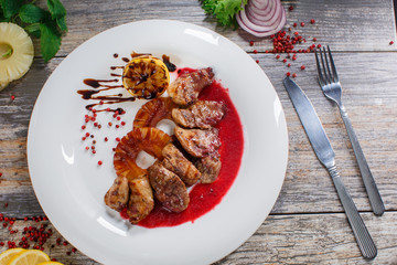 pork with pineapple