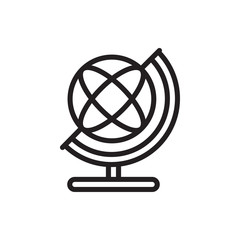 globe icon illustration