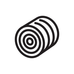 hay icon illustration