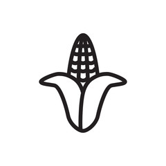 corn icon illustration