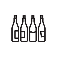 bottle icon illustration