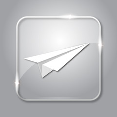 Paper plane icon