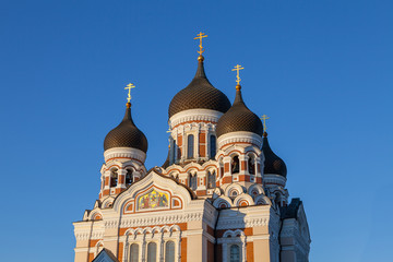 Alexander Nevsky Cathedral in Tallinn, Estonia