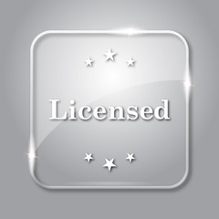 Licensed icon
