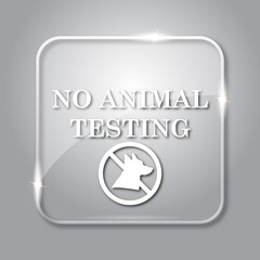 No animal testing icon