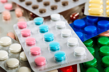 Variety of medicines and drugs