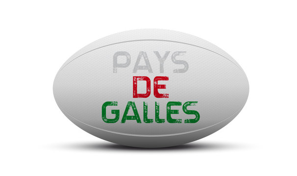 Ballon de Rugby - Pays de Galles