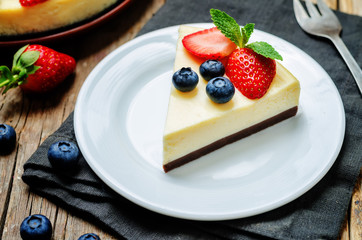 Ricotta cheesecake