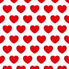 hearts love seamless pattern background design vector illustration eps 10