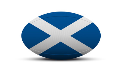 Obraz premium Ballon de Rugby - Ecosse