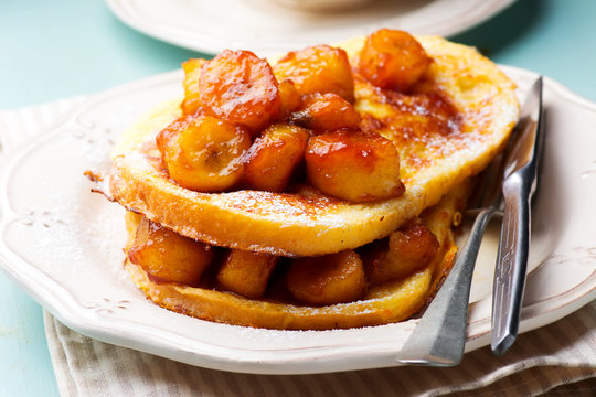 French Toast With Banana