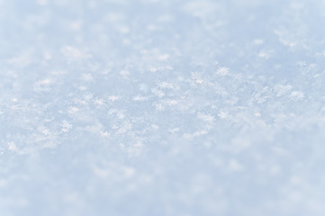snow macro background