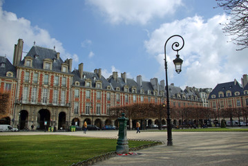 Place des Vosges à Parsi, France