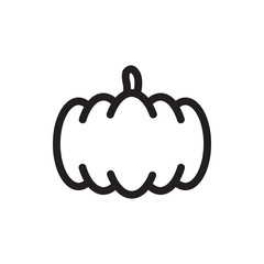 pumpkin icon illustration