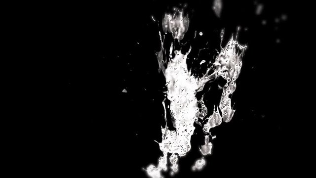 Noir Blood Splatter Sin City Style